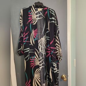 Long Hawaiian print jacket
